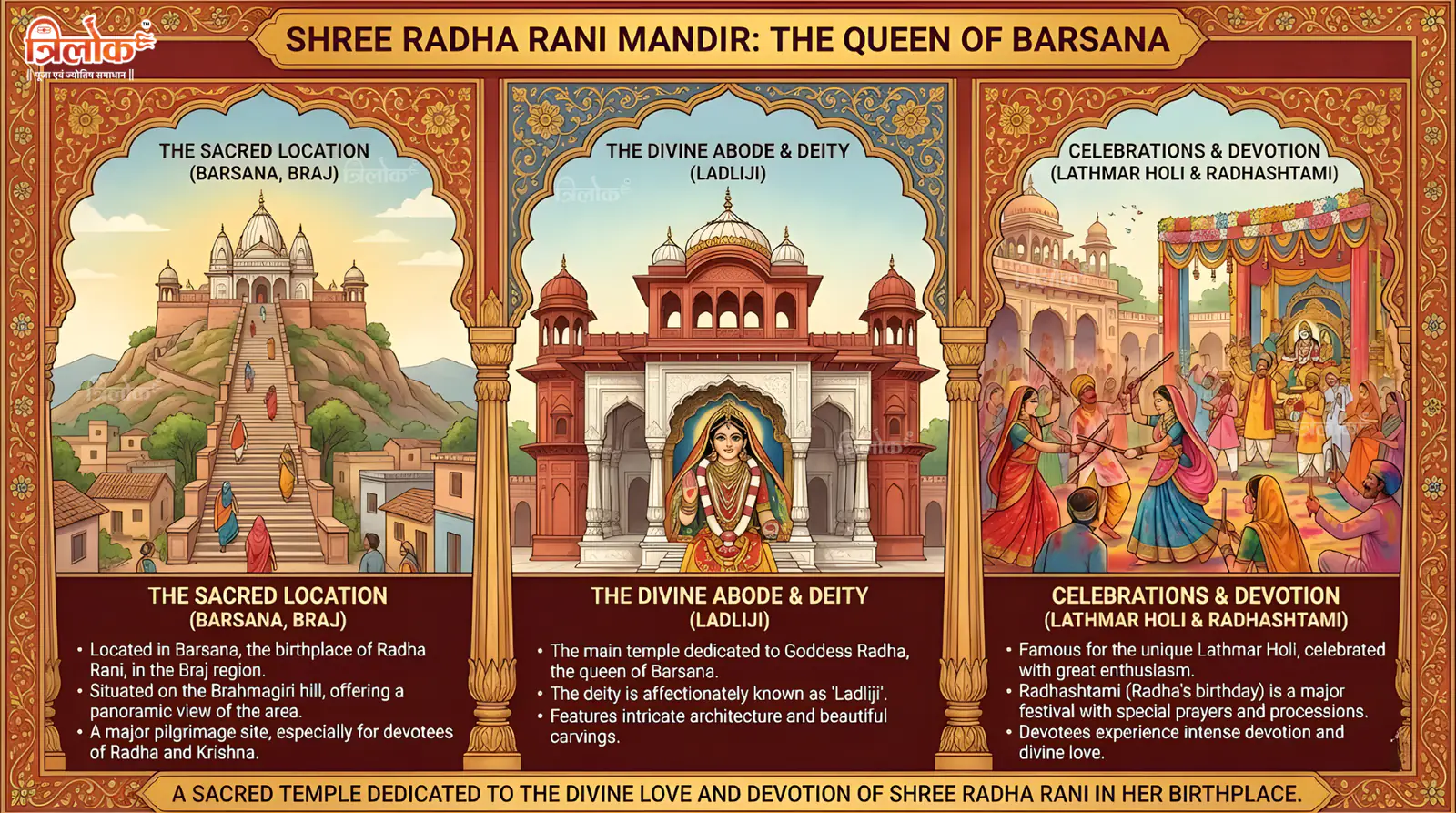 Shree Radha Rani Mandir: The Queen of Barsana